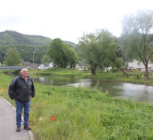 Ortsbürgermeister Ewald Neiss ist stolz auf seine Mitbürgerinnen und Mitbürger und die vielen Helferinnen und Helfer, die in den vergangenen beiden Jahren Insul wieder aufgebaut haben. 